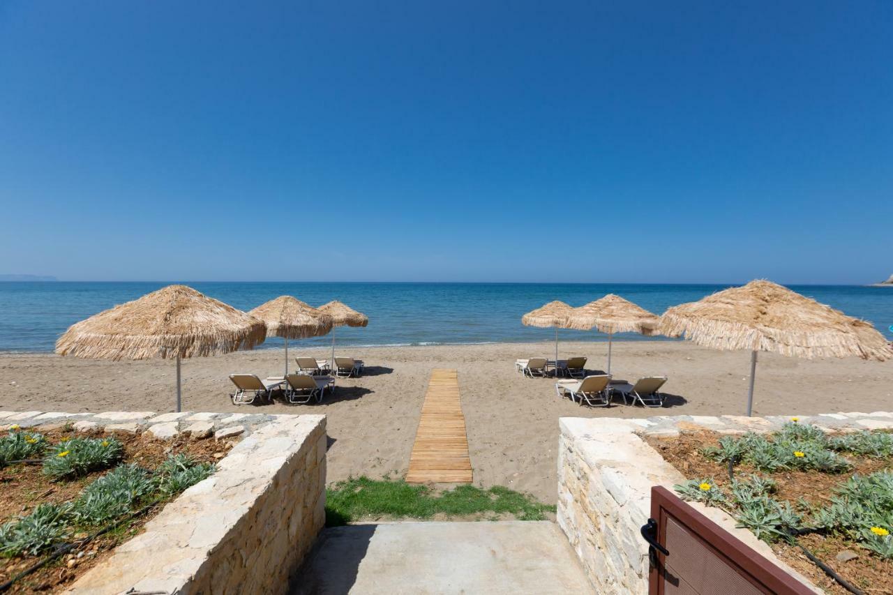 Espera Luxury Beach Front Residence With Pool & Bbq, By Thinkvilla Rethymno Esterno foto