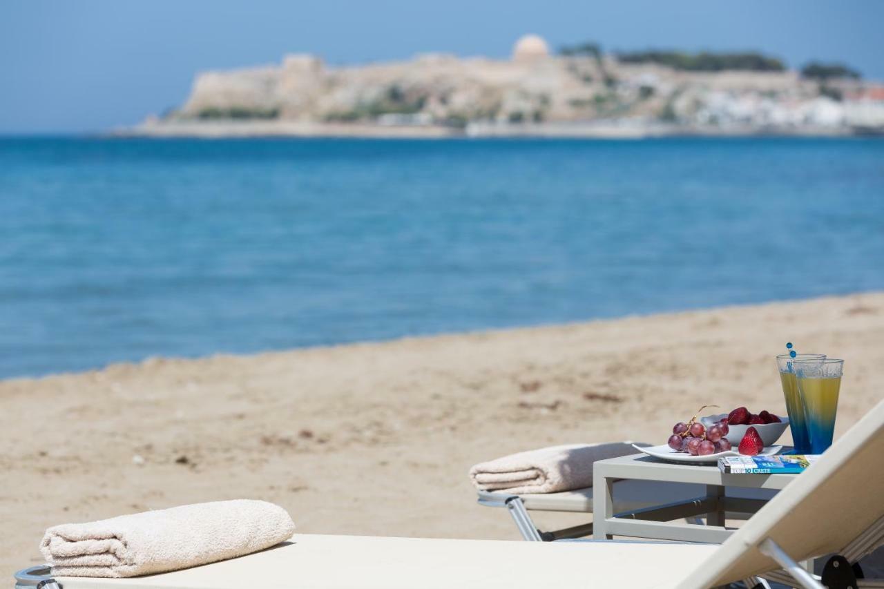 Espera Luxury Beach Front Residence With Pool & Bbq, By Thinkvilla Rethymno Esterno foto
